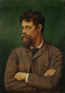The Painter Albert Lang by Hans Thoma