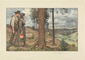 Homeless by Hans Thoma