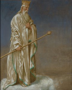January (Ice King) by Hans Thoma