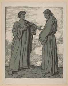 The Temptation of Christ by Hans Thoma