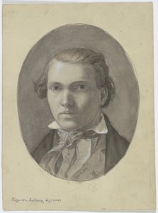 Portrait of a Son of Ludwig Thoma by Hans Thoma