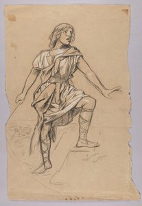 Costume Design for Siegfried by Hans Thoma