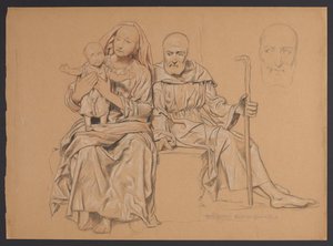 Holy Family, with Repetition of St. Joseph
