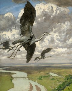 Wondrous Birds by Hans Thoma