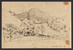 Farmstead in Präg in the Black Forest by Hans Thoma
