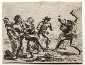 Military Subjects: A Quarrel by Hans Ulrich Franckh