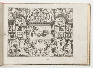 Plate 20, from Grotteßco in diverßche manieren (Various Grotesques)