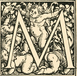 M - An Alphabet by Hans Weiditz