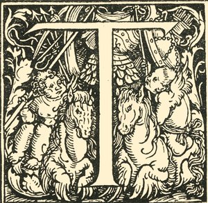 T - An Alphabet by Hans Weiditz