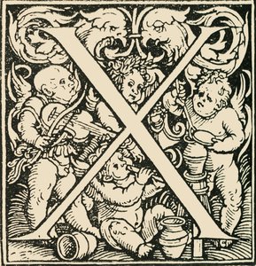X - An Alphabet by Hans Weiditz