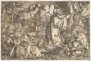 Christ on the Mount of Olives by Hans Weiditz, II