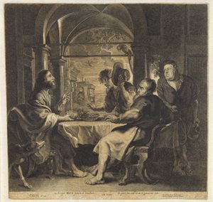 Supper at Emmaus by Hans Witdoeck