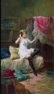 Mistress in her Boudoir