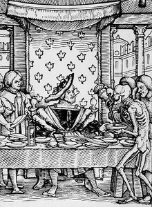 Death and the King by Hans after Holbein the Younger