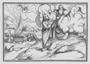 The Burnt Offerings by Hans after Holbein the Younger