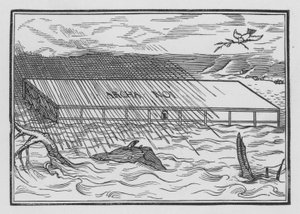 The Deluge, Genesis VII, 23 by Hans after Holbein the Younger