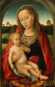 Virgin and Child, c.1487 by Hans after Memling