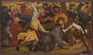 Christ Carrying the Cross by Hans or Johan Maler