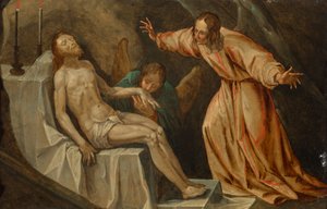 Lamentation of Christ by Hans von Aachen