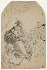 Madonna and Child with Saints Elizabeth, John and Anne