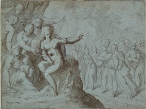 Mythological Scene by Hans von Aachen