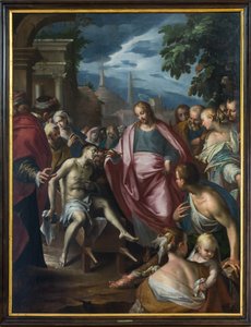 Raising of the Son of the Widow of Nain by Hans von Aachen