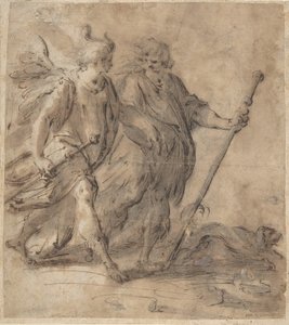 Tobias and the Angel by Hans von Aachen