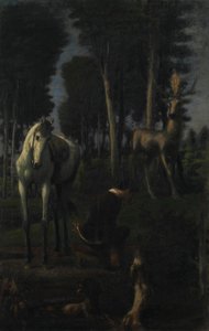 The Three Riders II: St. Hubertus