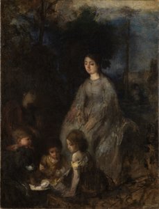 Family Portrait II by Hans von Marées