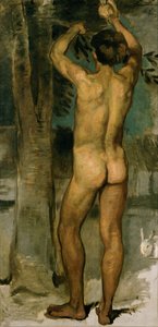 Orange Picker. Study for the Frescoes in the Zoological Station Naples by Hans von Marées