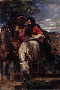 Philip and the Eunuch by Hans von Marées