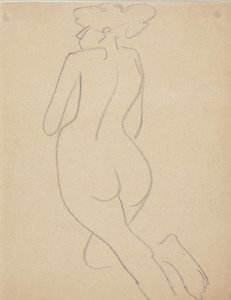 Model Seen from the Back by Harald Giersing