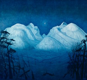Winter Night in Rondane