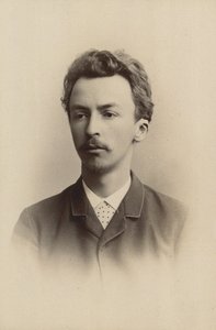Portrait of Vilhelm Hammershøi