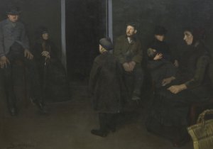 The Poor: The Waiting Room of Death by Harald Slott Møller