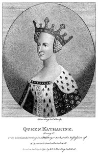 Catherine of Valois, queen consort of King Henry V