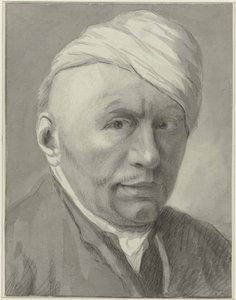 Self-Portrait of the Draughtsman Harmanus van Tuylen, Wearing a Cap by Harmanus Tuylen