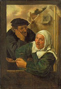 Old Couple by Harmen Hals