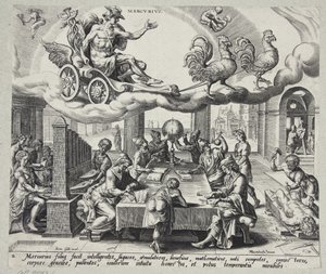 Mercury by Harmen Jansz. Muller