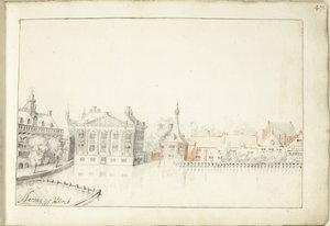 View of the Buildings at the Hofvijver, The Hague