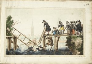 The Broken Bridge by Harmen ter Borch