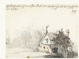 House in Enkhuizen by Harmen ter Borch