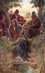 By the Rivers of Babylon by Harold Copping