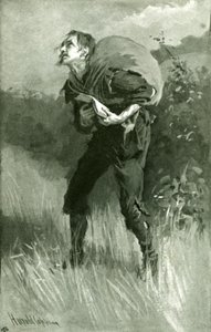 Christian Walking in the Field by Harold Copping