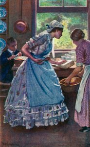 Illustration for Good Wives by Louisa M. Alcott