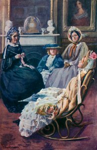 Illustration for Good Wives by Louisa M. Alcott