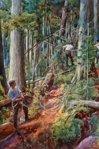 Lumbering in British Columbia