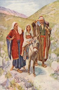 New Testament: The Return from Egypt by Harold Copping