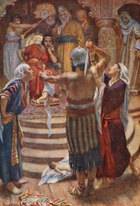 Old Testament: Solomon, the Wise King by Harold Copping