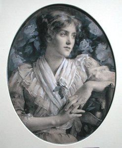 Portrait of a Lady by Harold Copping